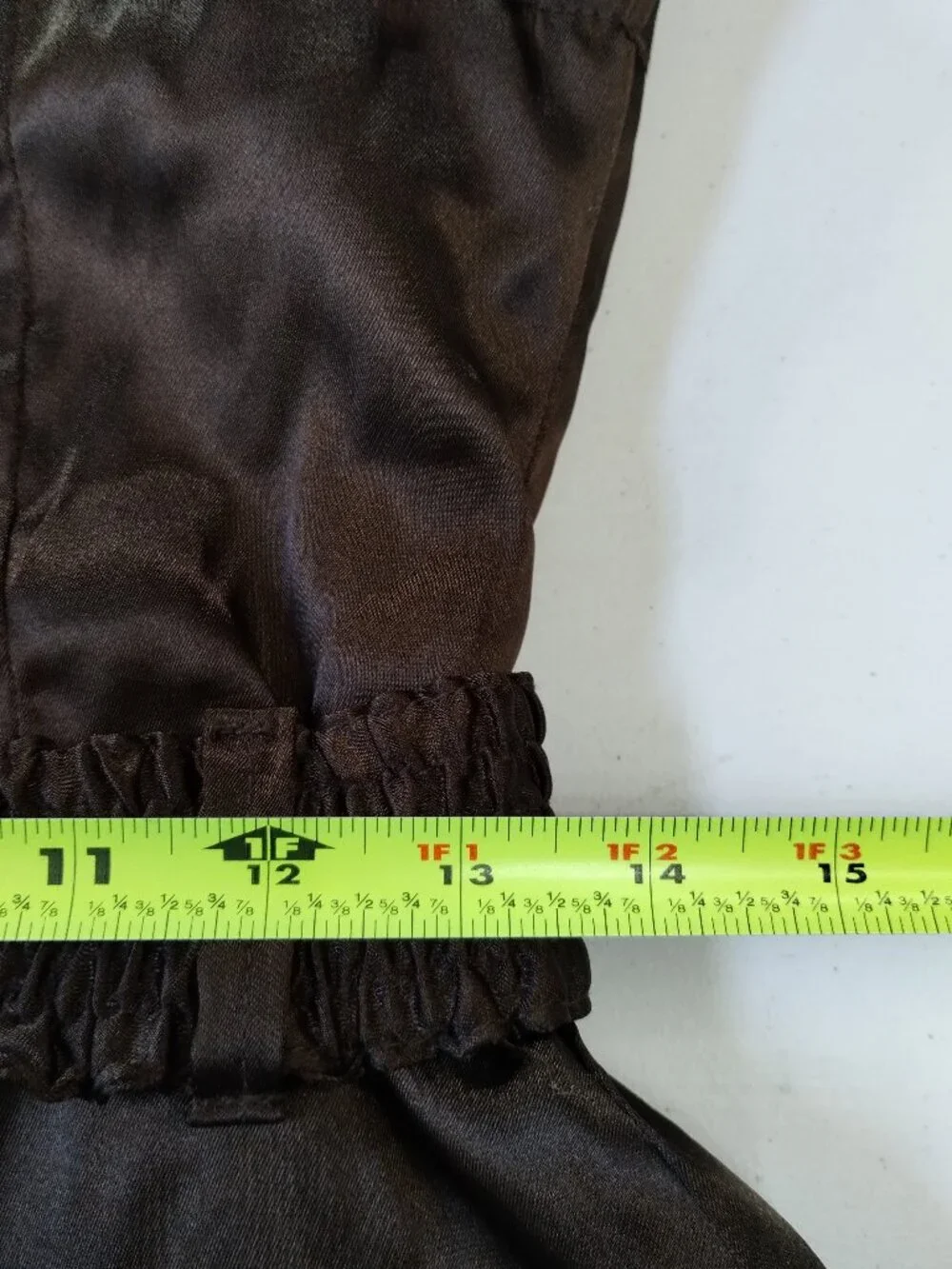 Apple Bottoms Hooded Belted Romper Brown Quilted Bling Size 5/6 - Picture 15 of 16